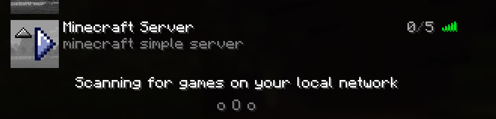 Ametistos-Serverstatus mit Anzeige Online